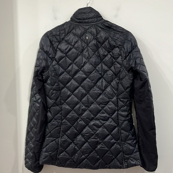 Lululemon Run:Turn Around Goose Down Puffer Jacket Black Grey Size S - Picture 11 of 16